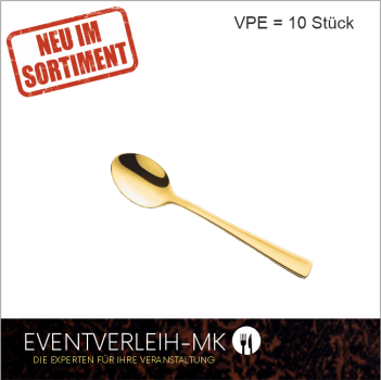 Kaffeelöffel 18/10 - Vintage/Gold